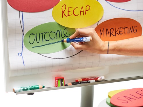 Whiteboardpotlood STABILO MARKdry 648/41 blauw 1 Stuk-4