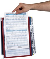 Wandelement Durable Vario Wall 10-tassen A4 ass 1 Stuk-2