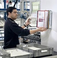 Wandelement Durable Vario Wall 10-tassen A4 ass 1 Stuk-3