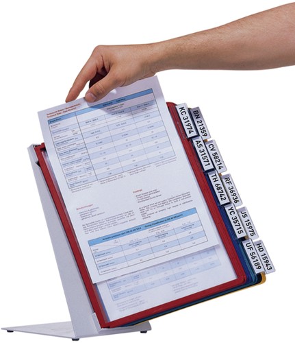 Bureaustandaard Durable Vario met 10-tassen A4 ass 1 Stuk-2