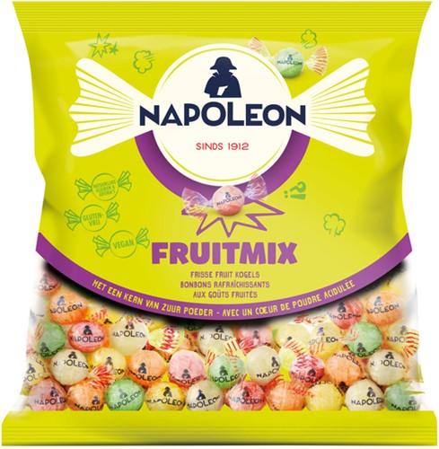 Snoep Napoleon fruitmix zak 1kg 1000 Gram