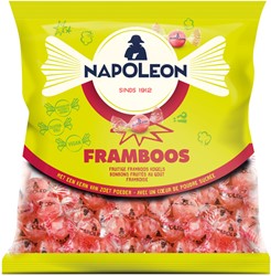 Snoep Napoleon framboos zak 1kg 1000 Gram