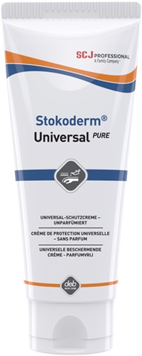 Handcreme SCJ Stokoderm Universal parfumvrij 100ml 100 Milliliter