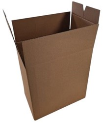 Flesverpakking IEZZY 6 vakken bruin 10 stuks 10 Doos