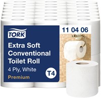 Toiletpapier Tork T4 Premium 4laags 150 vel wit 42 Rol