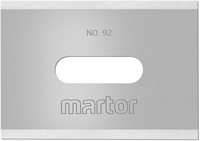 Reservemes Martor rechthoekig nr. 92 10 Stuk