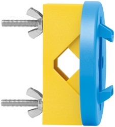 Wandhouder Martor voor verzameldoos mesjes geel 1 Stuk