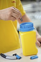 Wandhouder Martor voor verzameldoos mesjes geel 1 Stuk-2