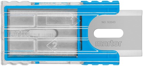 Reservemes Martor rechthoekig nr. 92043 10 Stuk-3