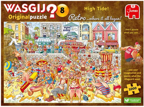 Puzzel Wasgij Retro Orginal 8 Vloed 1000 stukjes 1 Stuk-3