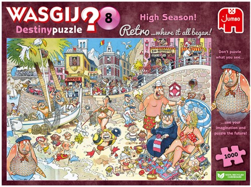 Puzzel Wasgij Retro Destiny 8 Hoogseizoen 1000st 1 Stuk-3