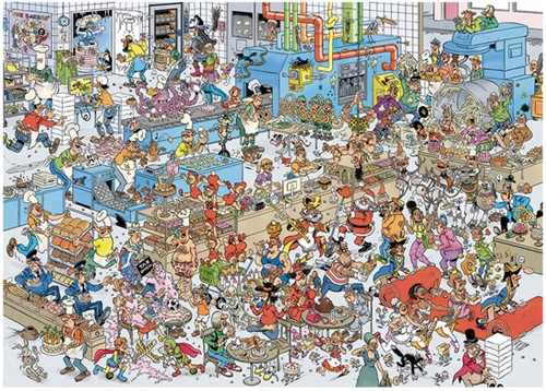 Puzzel Jan van Haasteren De Bakkerij 2000 stukjes 1 Stuk-1