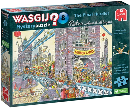 Puzzel Wasgij Retro Mystery 8 Laatste Horde 1000st 1 Stuk