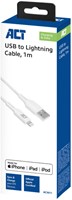 Kabel ACT USB 2.0 naar Lightning laad -en data 1m 1 Stuk-2