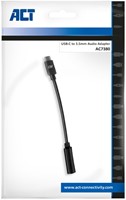 Adapter ACT USB-C naar 3.5mm audio jack 0.1 meter 1 Stuk-2