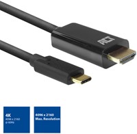 Kabel ACT USB-C naar HDMI 4K 60Hz  2 meter 1 Stuk-3