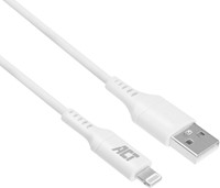 Kabel ACT USB 2.0 naar Lightning laad -en data 2m 1 Stuk
