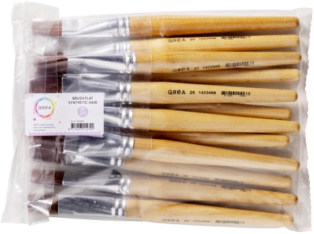 Kwast Qrea synthetisch haar nr 20 1 Stuk-2