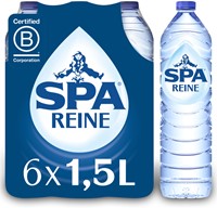 Water Spa Reine blauw petfles 1.5 liter 1500 Milliliter