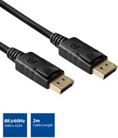 Kabel ACT DisplayPort 1.4 8K M-M 2 meter 1 Stuk-3
