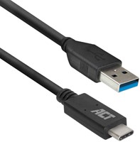 Kabel ACT USB A 3.2 naar USB-C 1 meter 1 Stuk