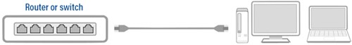 Kabel ACT CAT6 Network koper 2 meter zwart-1