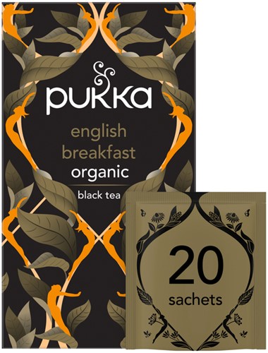 Thee Pukka English breakfast 20 zakjes 20 Zak-2