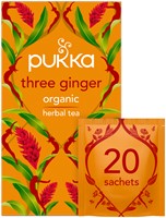 Thee Pukka ginger 20 zakjes 20 Zak-2