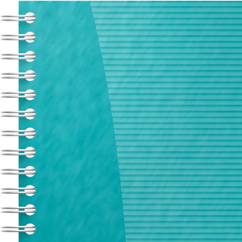 Task Manager Oxford 141x246 mm 115vel aqua 1 Stuk-2