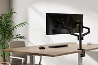 Monitorarm Neomounts NEXT Lite dual 17-27" zwart-3