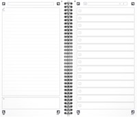 Task Manager Oxford 141x246mm 115vel blauw 1 Stuk-1