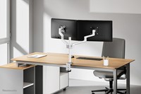 Monitorarm Neomounts DS60-425WH2 wit 1 Stuk-2