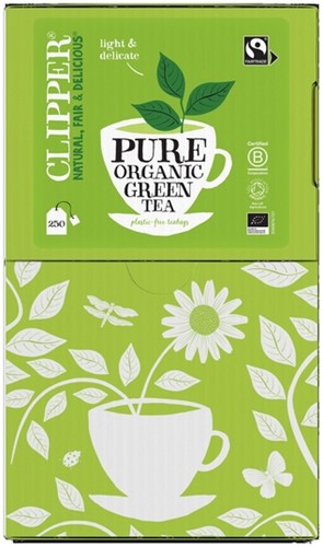 Thee Clipper green bio 250 zakjes 250 Zak