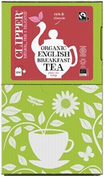 Thee Clipper English breakfast bio 250 zakjes 250 Zak