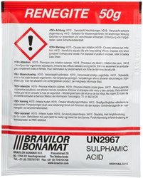 Ontkalker Bravilor Renegite voor koffiemachines 50 Gram