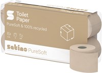 Toiletpapier Satino MT1 Puresoft 3-laags 250 vel naturel 076970