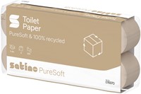 Toiletpapier Satino MT1 Puresoft 3-laags 250 vel naturel 076970-3