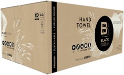 Handdoek BlackSatino PT30 GreenGrow 2laags wit 15 pak