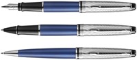 Rollerpen Waterman Expert metallic CT F blauw 1 Stuk-2
