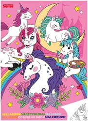 Kleurboek Haza Sense Eenhoorns 1 Stuk