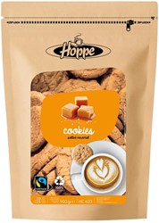 Koekjes Hoppe Cookies fairtrade caramel zeezout 900 Gram