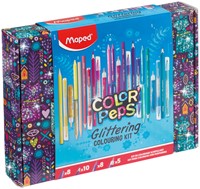 Tekenset Maped ColorPeps glitter 31delig assorti 1 Set