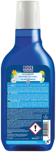 Allesreiniger Blue Wonder met dop dosering 750ml 750 Milliliter-2
