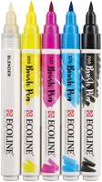 Brushpen Talens Ecoline set 5 stuks primair 5 Stuk-2