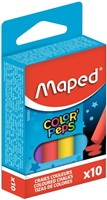 Schoolbordkrijt Maped Color'Peps set 10st assorti 10 Stuk-2