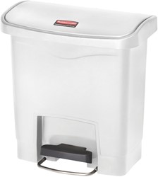 Pedaalemmer Rubbermaid Slim Jim Step On 15L wit 1 Stuk