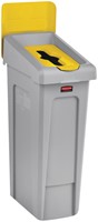 Deksel Rubbermaid Slim Jim RS gemengde recycl gl 1 Stuk-2