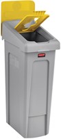 Deksel Rubbermaid Slim Jim RS gemengde recycl gl 1 Stuk-3