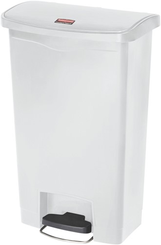 Pedaalemmer Rubbermaid Slim Jim Step On 50L wit 1 Stuk