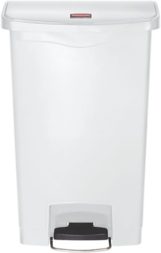 Pedaalemmer Rubbermaid Slim Jim Step On 50L wit 1 Stuk-2